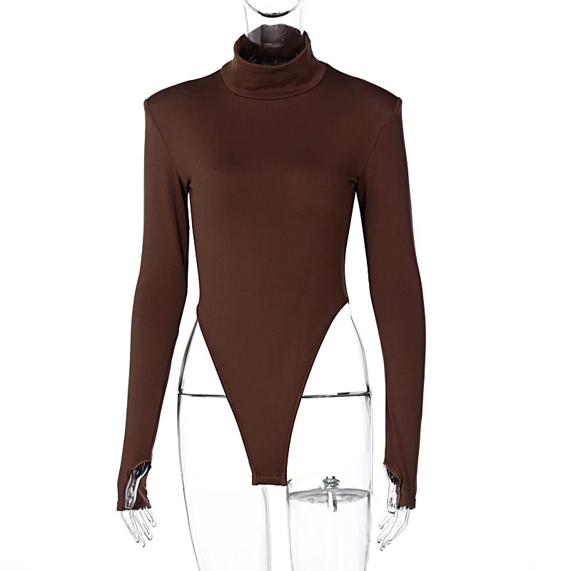 Women's black bodysuit supplier product image 1