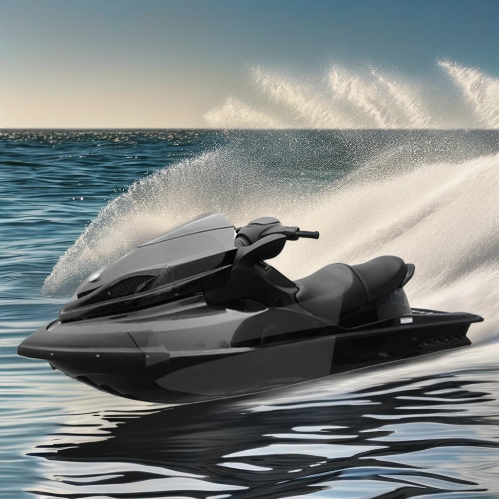 High-Speed 1500cc Jet Ski Specializing in Wave Jet Sports Water Scooter with 4 Stroke Engine Fiberglass Material