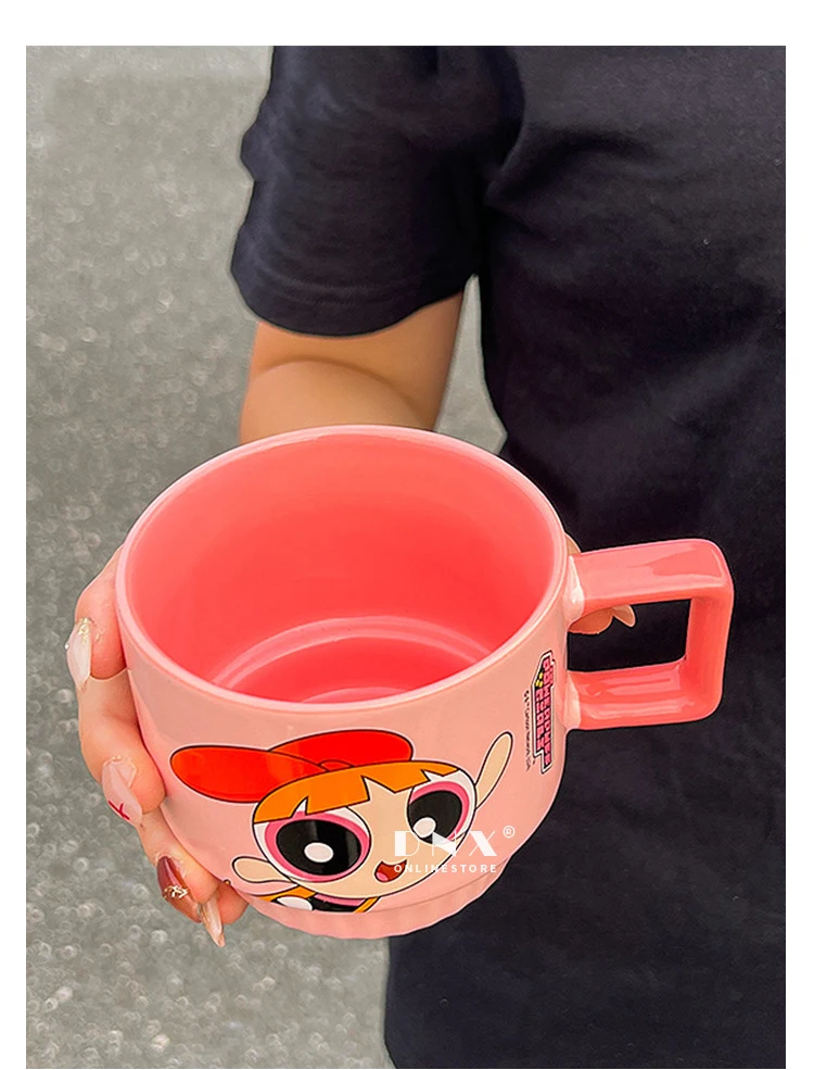 Powerpuff Girls Ceramic Cup Set Stacking Cups 4-Piece