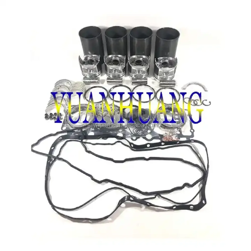 2L Engine Rebuild Kit 2L Overhaul Rebuild Kit Piston Ring Liner for Toyota 2L Forklift Diesel Engine Parts Complete Kit