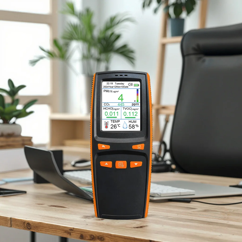 空気品質モニターヘイズ検出器 ダスト検出器 デスクトップ家庭用PM2.5検出器 空気質検出器 空気測定器 空気質検出器 空気汚染測定器 ハンドヘルド大気質モニター  PM2.5 粒子カウンター ポータブル粉塵汚染検出器 大気質モ ガス測定器 ガス検知器 データのエクスポート PM2 ... ガス漏れ検知器テスター ハンドヘルド高精度ポータブル空気質検出器 TVOC HCHOセンサーテスター PM2.5ヘイズダストメーター