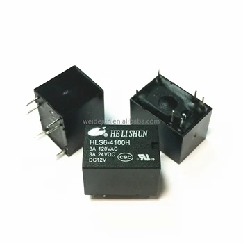 Hls6-4100h-dc5v Hls6-4100h-dc12v Hls6-4100h-dc24v Relay 05vdc 12vdc ...