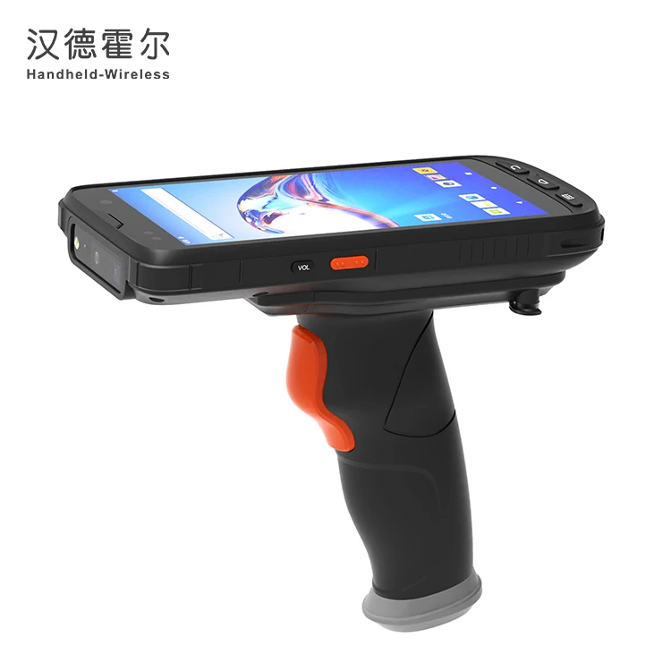 Rugged Handheld Android Barcode Scanner Pda Rechargeable 9000mah 4G 2D QR Data Collector with Smart Inventory
