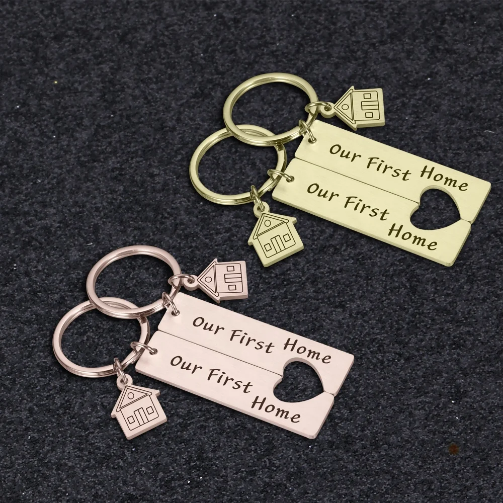 custom key chain Wedding Drive safe handsome Friends i love you with initials wood key chain Team Stamped Key chain Accessoires Sleutelhangers & Keycords Sleutelhangers Memorial 