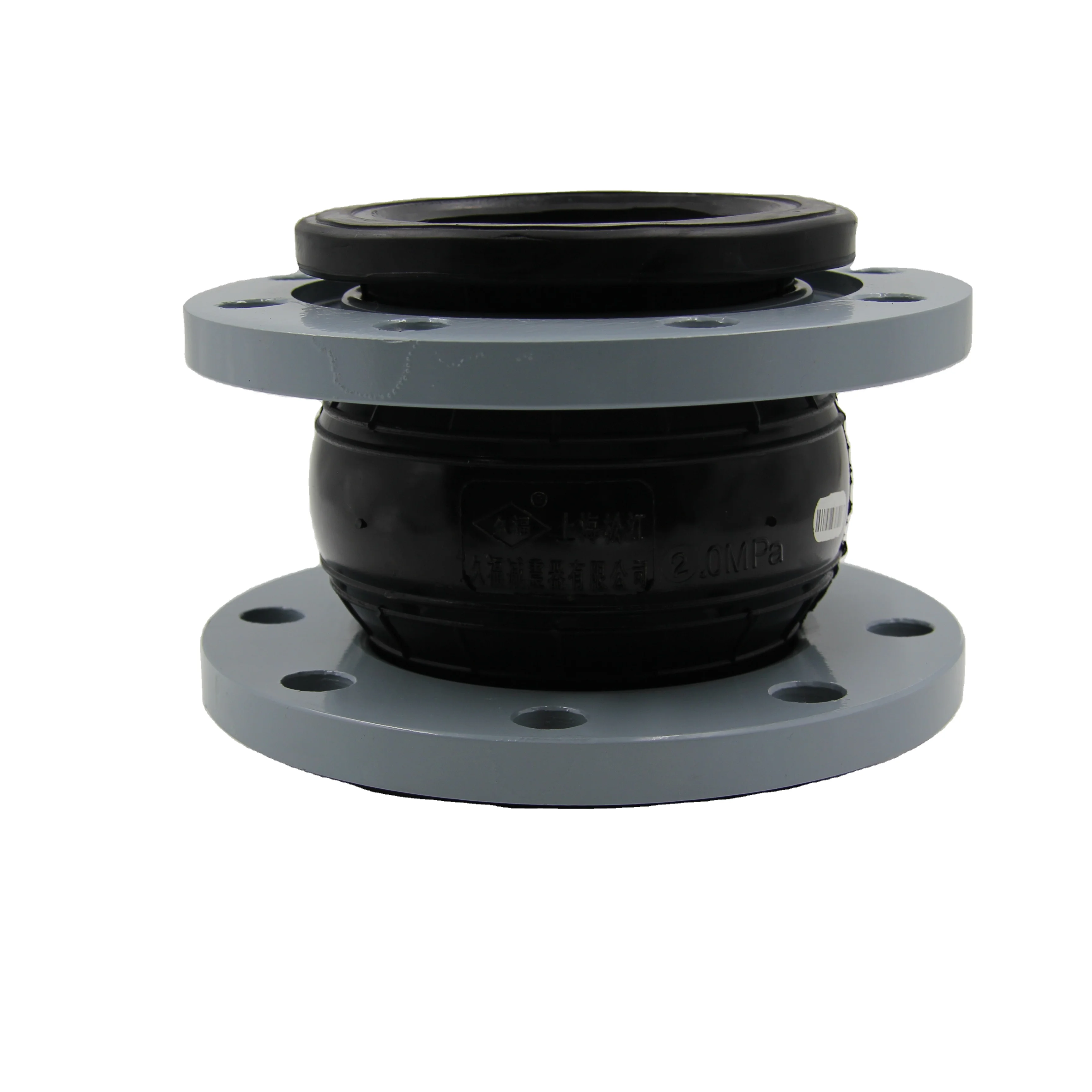 Epdm 6 Inch Enkele Bol Flexibele Balg Neopreen Rubber Uitzettingsverbinding