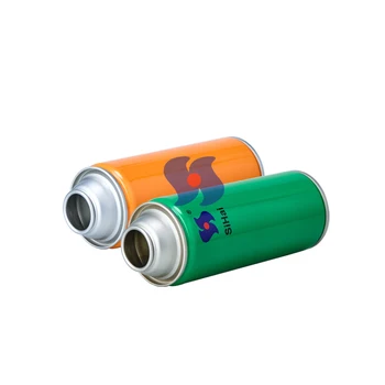 Popular Size Empty Aerosol Tin Cans In Diameter 65*158mm With CMYK Printing For Shaving Foam Used