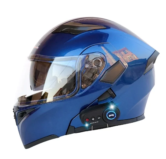 Windproof Fog-Proof Warm Motorcycle Helmet Full Face Electronic Bike Motorcycle Helmet With Adjustable Vents Windproof Fog-Proof Warm Motorcycle Helmet Full Face Electronic Bike Motorcycle Helmet With Adjustable Vents