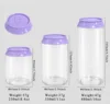 Clear bottle with Light Purple lid