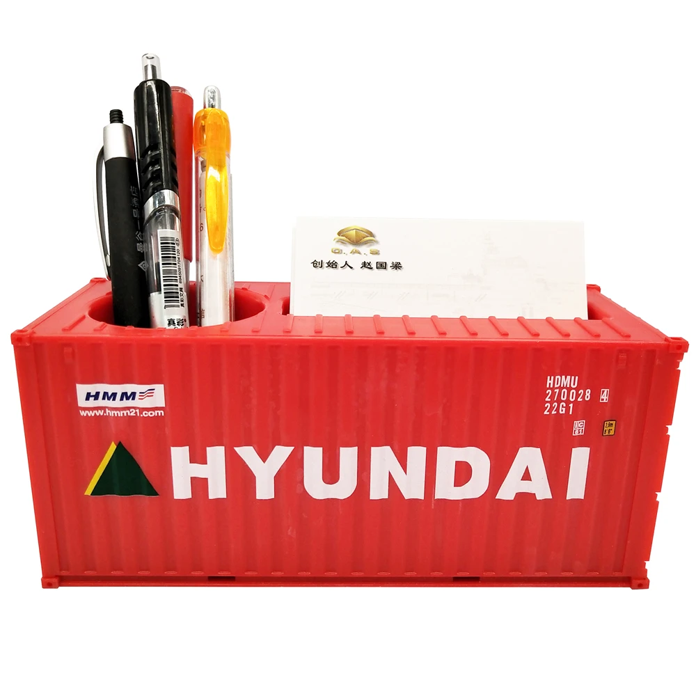 17cm 1:35 HYUNDAI HMM container model shipping container scale model O.A.S ship model