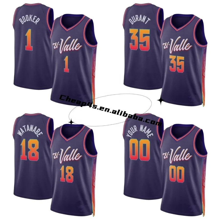 Wholesale Phoenix Basketball Jersey Stitched Heat Pressed Men's Usa