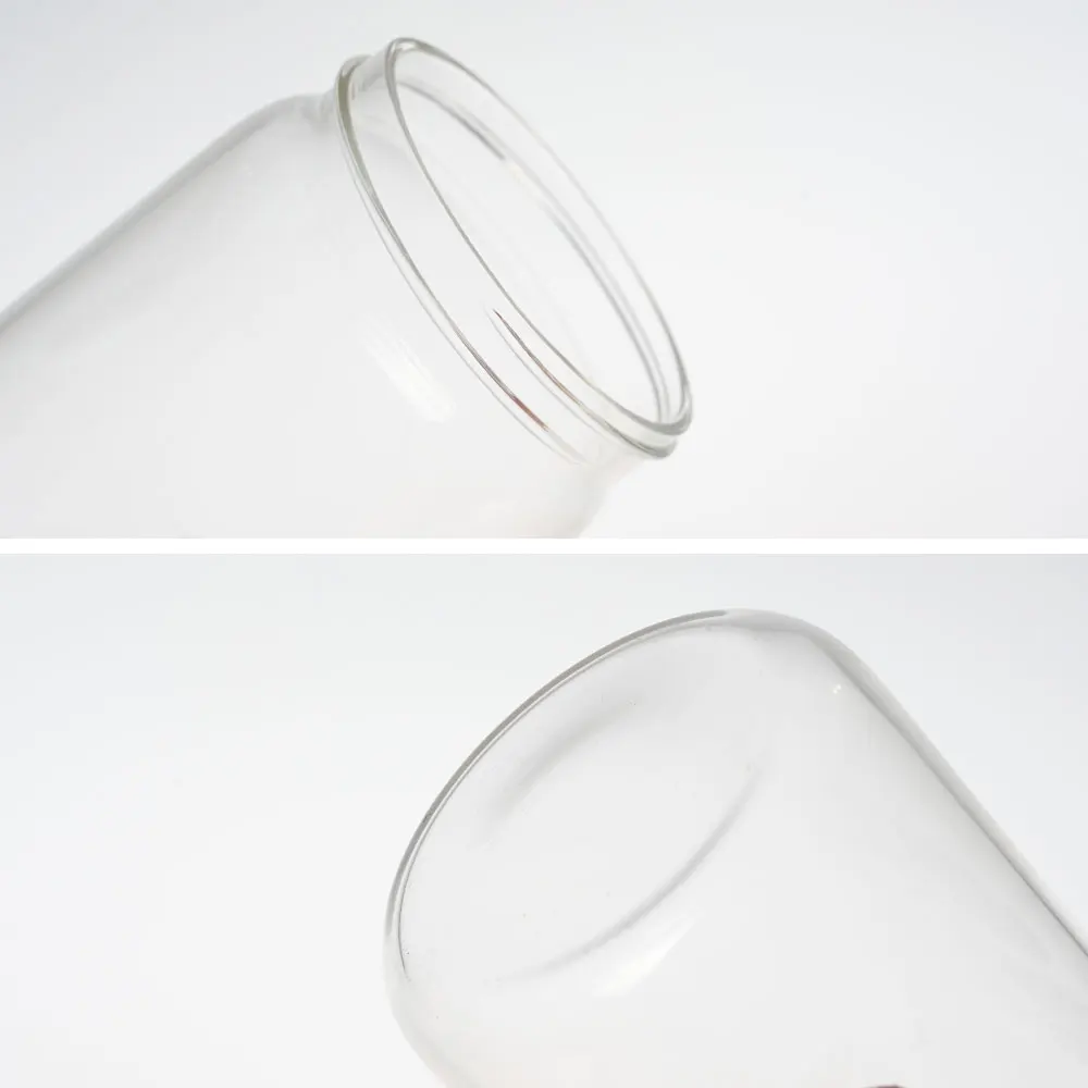 Reusable Drinking Jar With Steel Lid And Straw