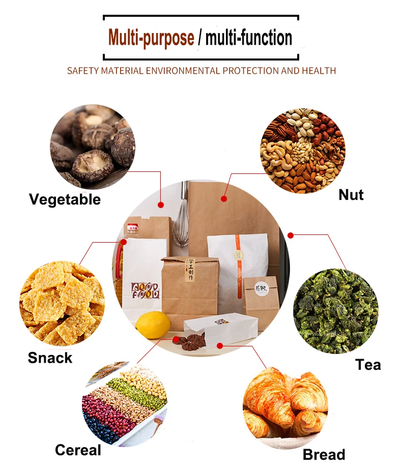 Kebab Foil Bags For Food Custom Paper Bag Hot Dog Bags
