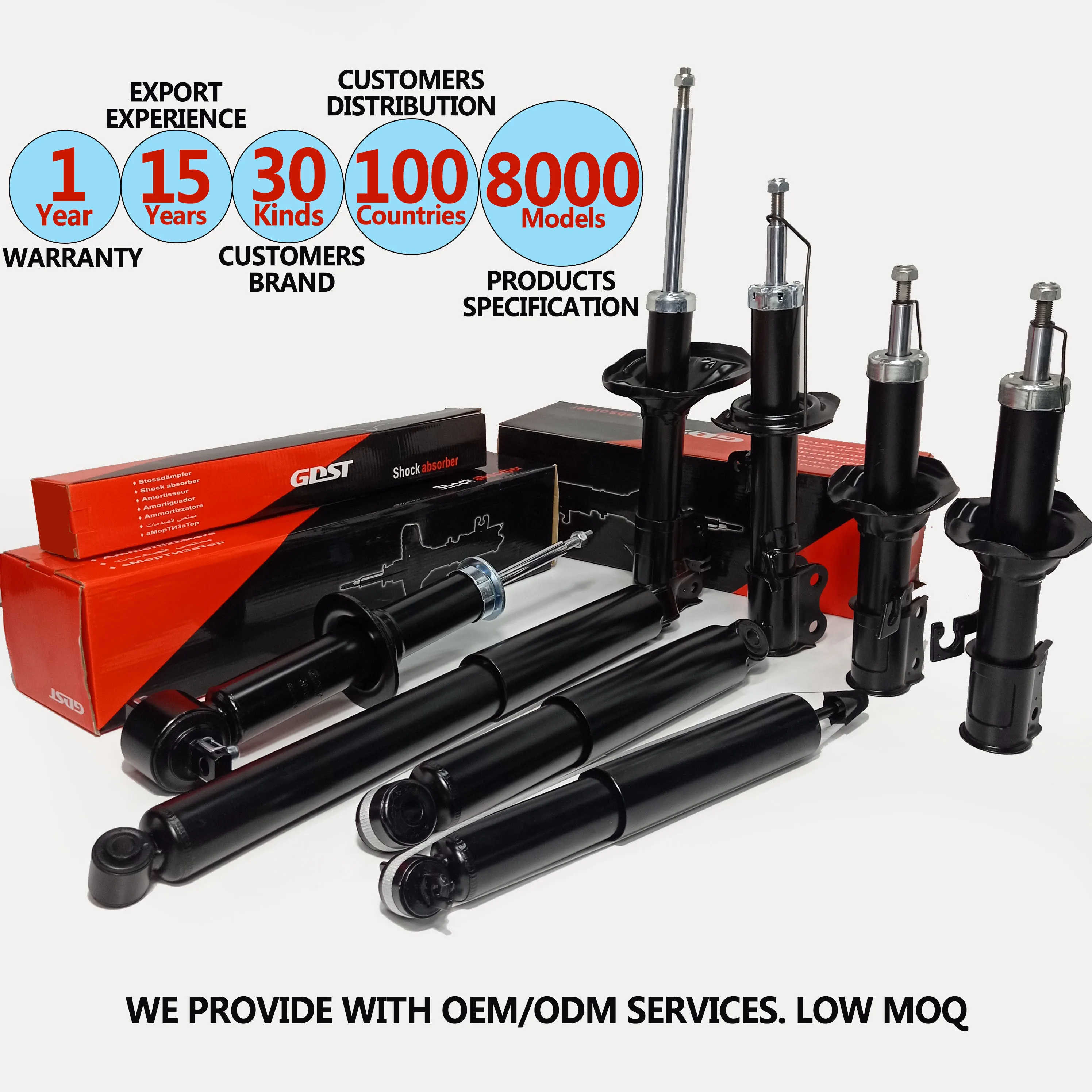 GDST Chinese Factory KYB 339186 4160175K00 Shock Absorbers for SUZUKI