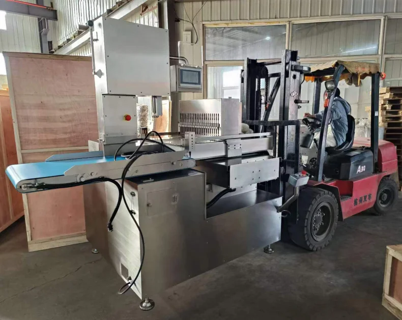 Automatic Cow Head Tail Rib Bone Band Saw Cutting Machine for Frozen Meat Bone