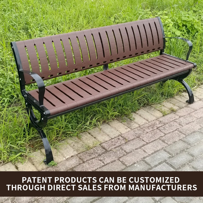 product low price outdoor garden benches outdoor chair made of plastic board-61