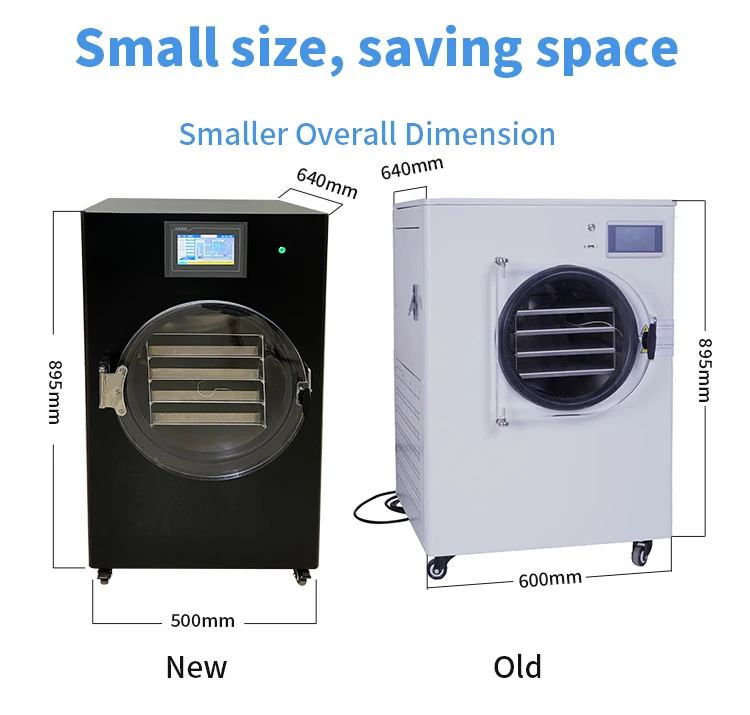 6kg 8kg 10kg Small Freeze Dryer Food And Fruit Dryer Lyophilizer