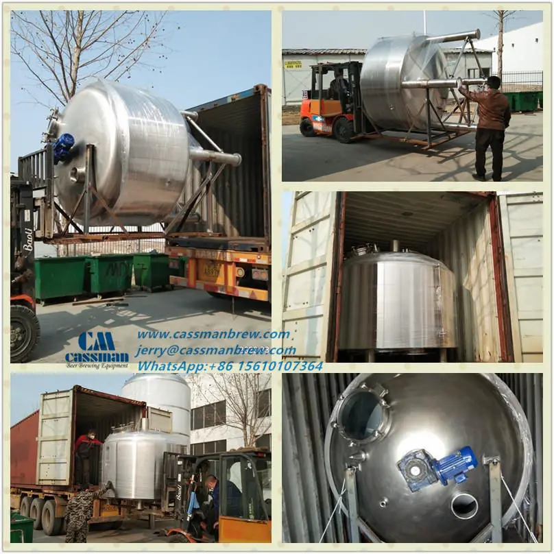 2000l Brewing System Wine And Beer Making Supplies With Wort Chiller