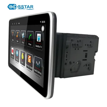 Bosstar android 10 inch universal navigation gps car dvd player car video