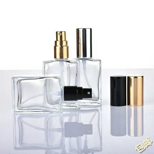 Factory Produced Wholesale Empty Luxury Custom Glass Perfume Spray Bottle