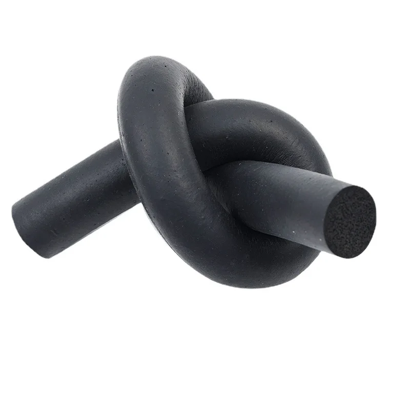 Custom Epdm Foamed Rubber Board Sheet Wear-resisting Electric Cabinet Anti-collision Rubber Square Bar Epdm Seal Strip