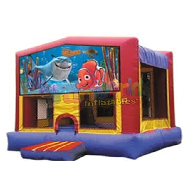 Inflatable Nemo Combo Bouncer Castle Moonwalk House air Bouncy Inflatable