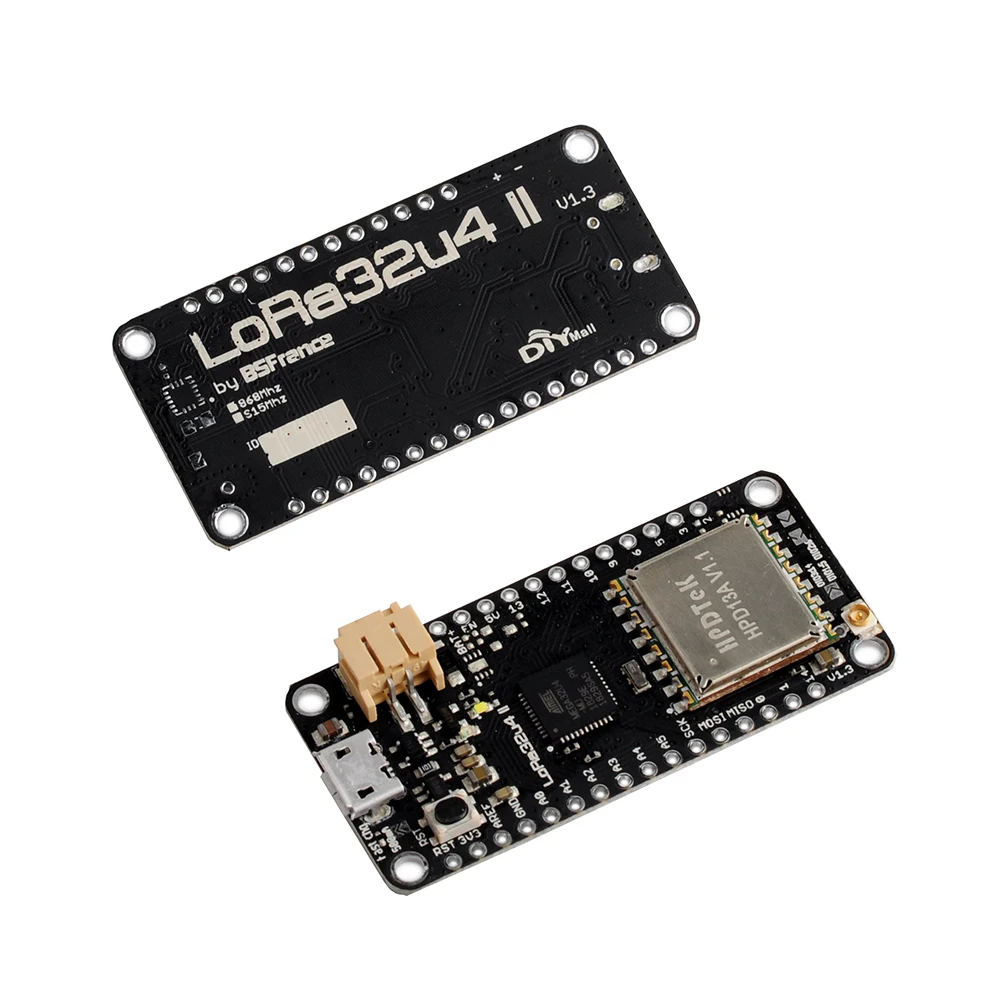 Diymall Lora32u4 Ii Lora Development Board Lipo Atmega328 Sx1276 Hpd13 ...