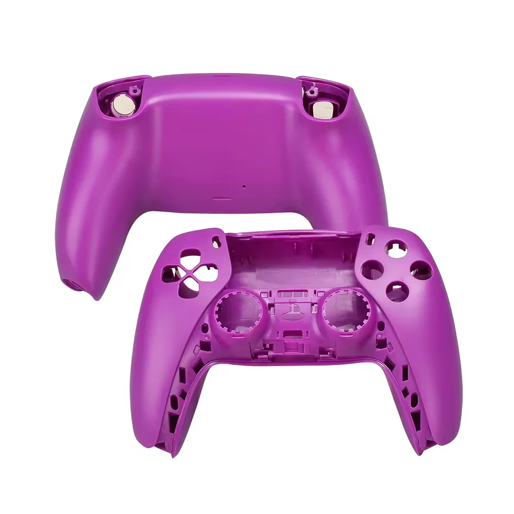 Game Protector for PS5 Gamepad Front and Back Colorful Skin Plastic Protective Shell Case for PS5 Controller Cover