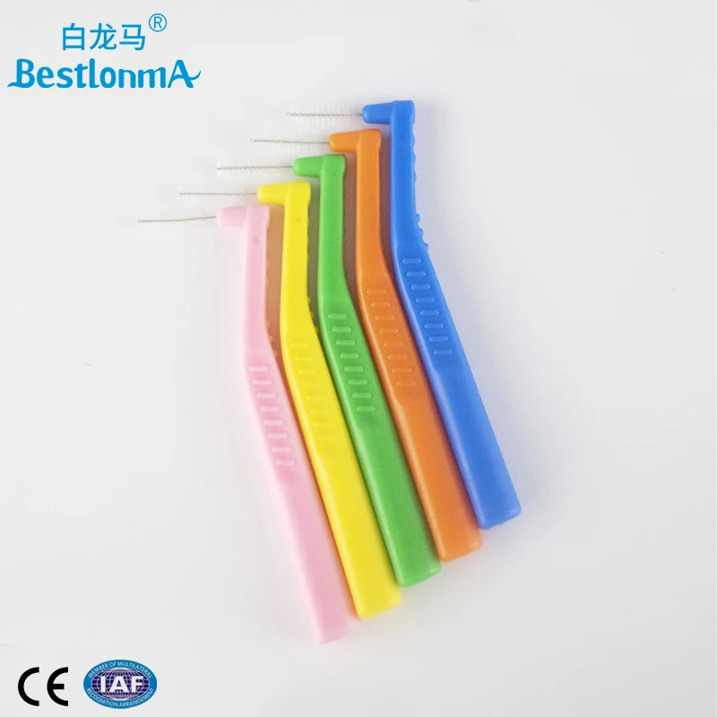 Сертификат CE, профессиональная Очищающая межзубная щетка для ухода за полостью рта