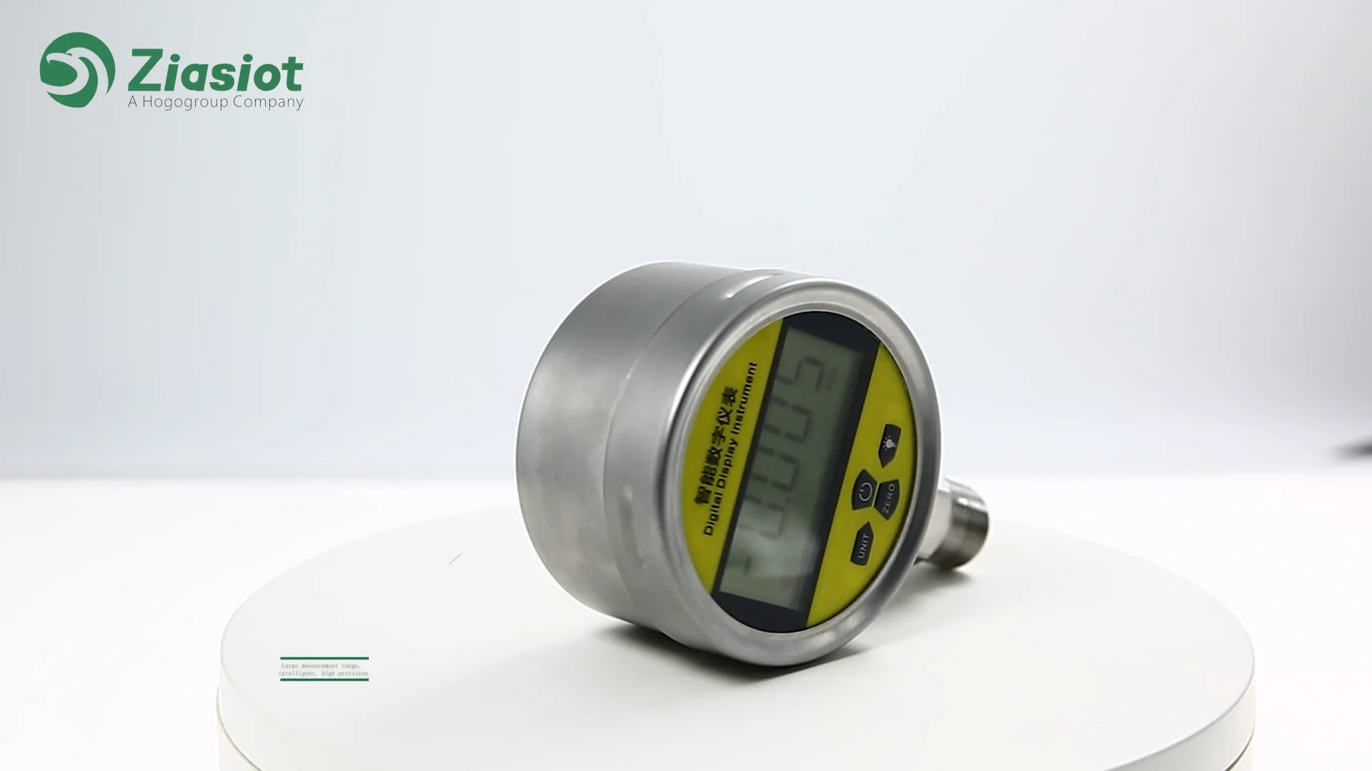 Pt118 Digital Pressure Gauge Meter 10000psi Water Pump Intelligent