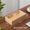 Two-compartment lid