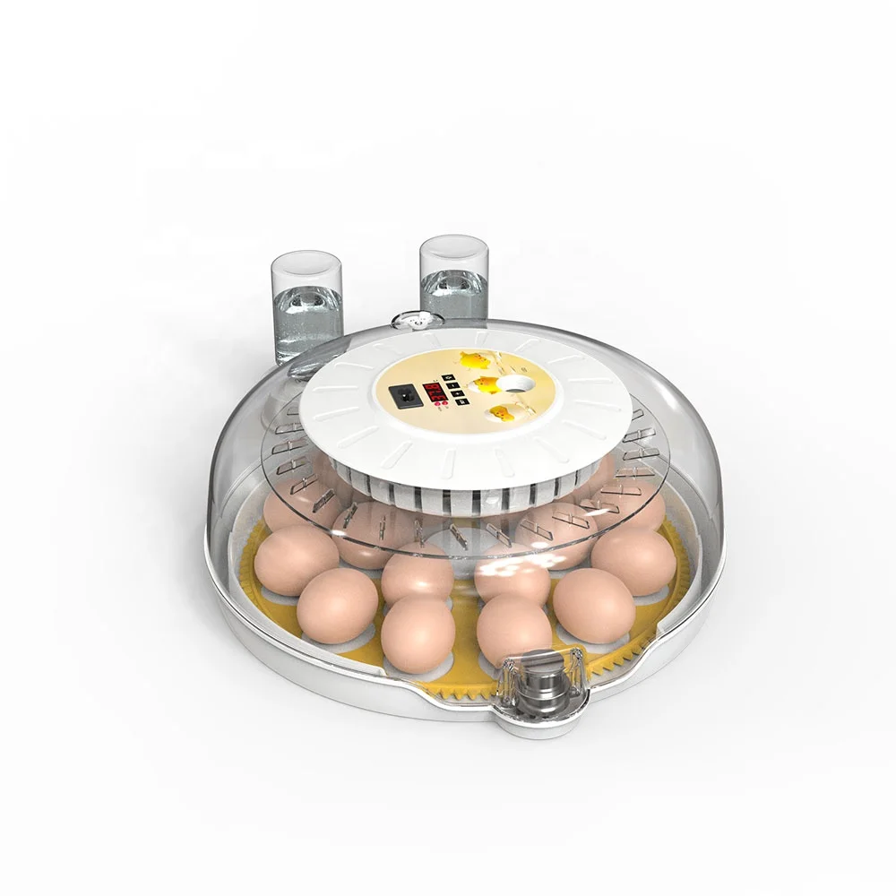 Automatic 18 Pcs Inqubator Egg Incubator Machine Chicken Farm Equipment Chicken Brooder Incubators for Hatching Chicken Birds Eg