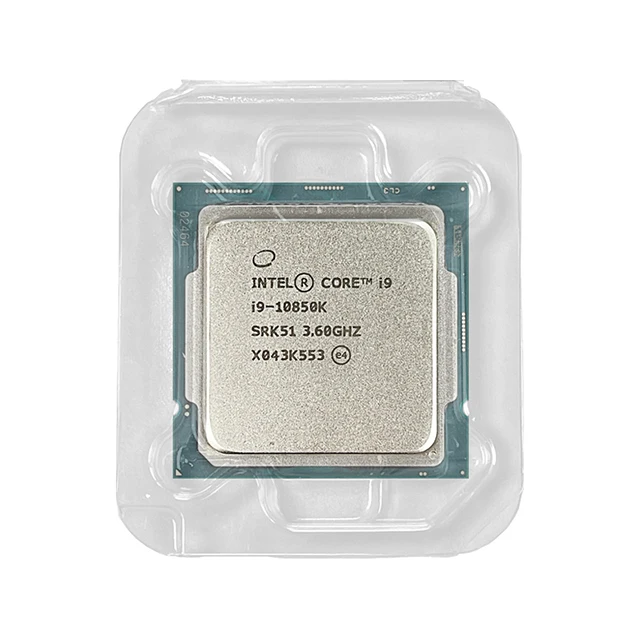 Intel Core I9-10850k Cpus - 3.6 Ghz, Ten Cores, 20 Threads