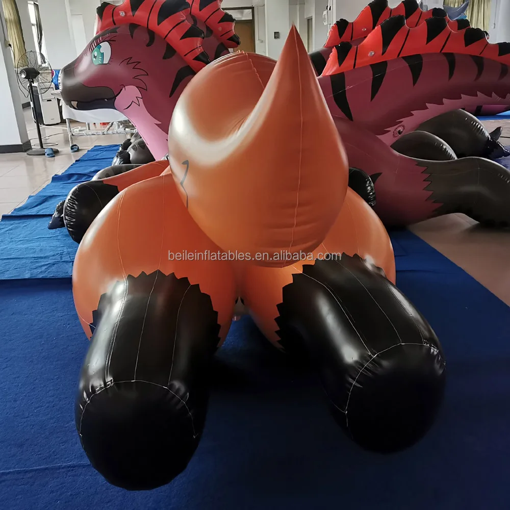 Beile Customized Quality Inflatable Standing Fox With Sph Buy Inflatable Cartoon Inflatable