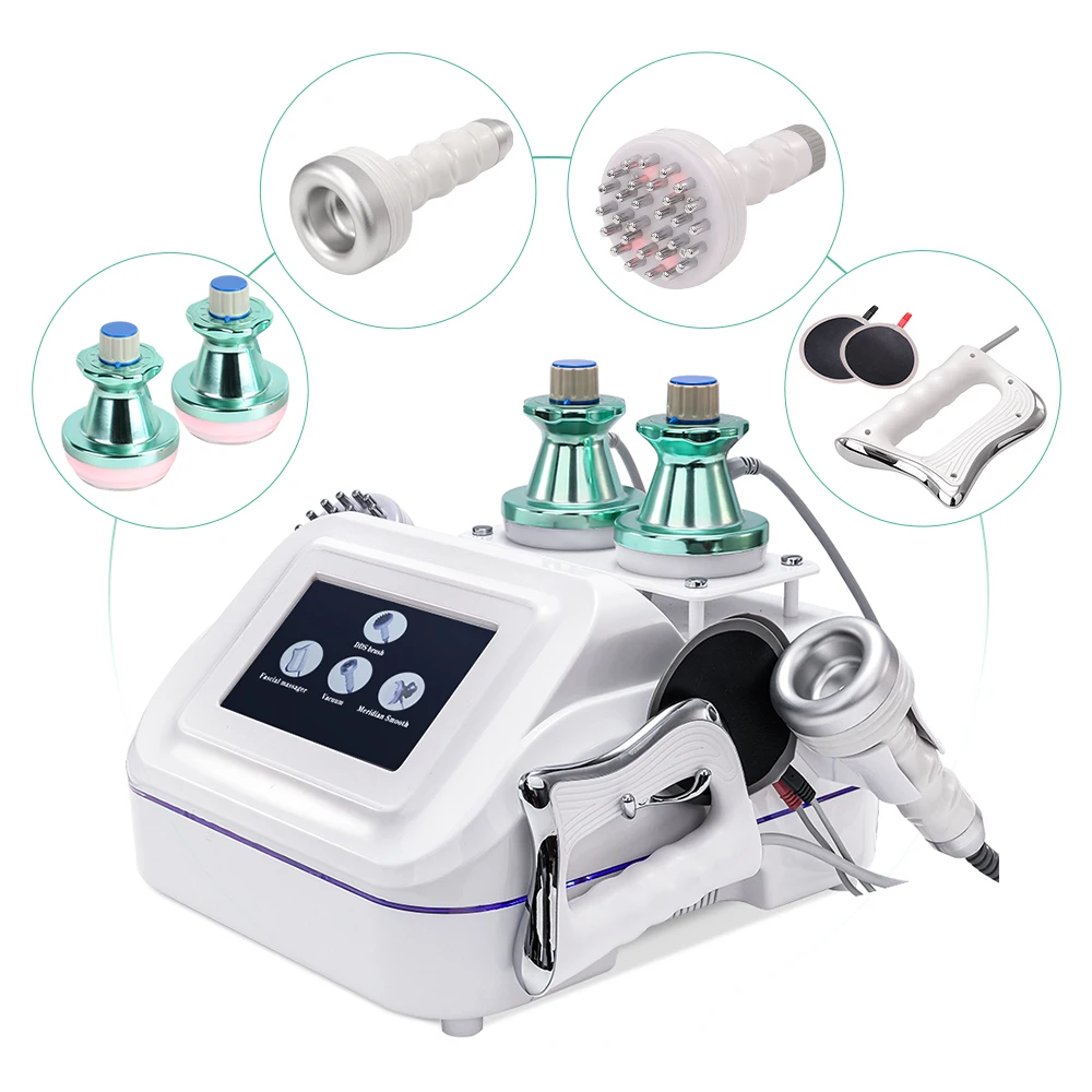 4 in 1 Micro-current Heating BIO Negative Pad Pain Relief Body Massage Loss Weight Machine