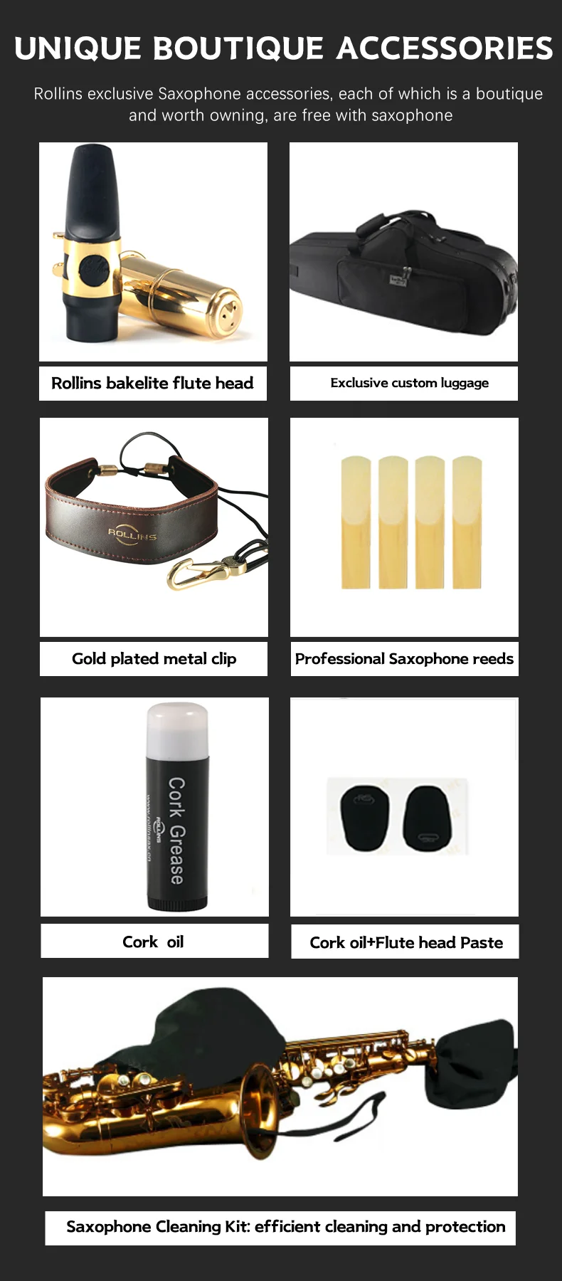 Professional High Grade Woodwind Instrument Kstt1 Tenor Saxophone