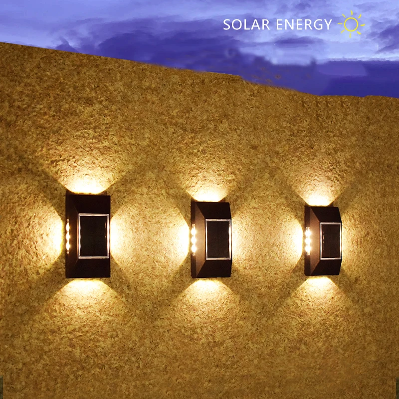 Smart Solar Led Outdoor Light Waterproof Garden Decor Lamps For Balcony