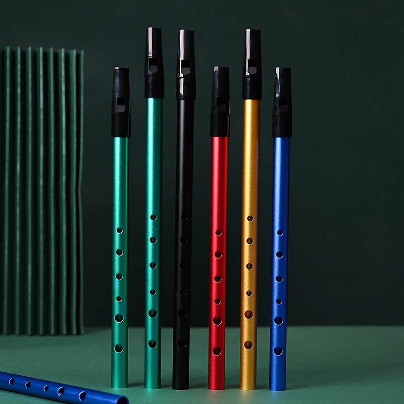 Irish Whistle C Key 6 Holes Flute Penny Whistle Tin Whistle Wind Musical Instruments for Student Beginners Intermediates Experts