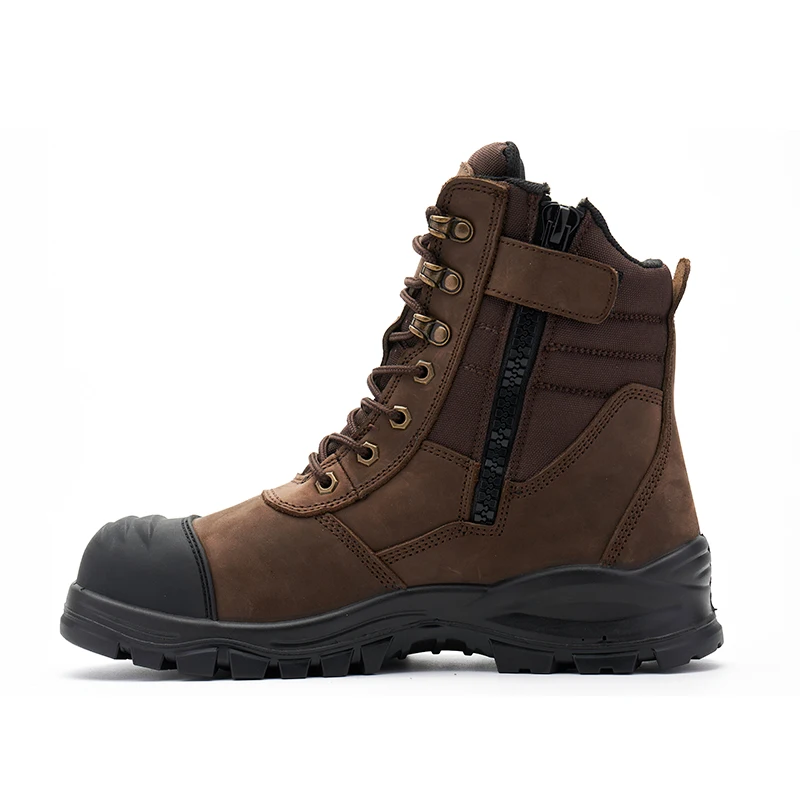 ZG L605 Brown Steel Toe Safety Boot - All Seasons Protection
