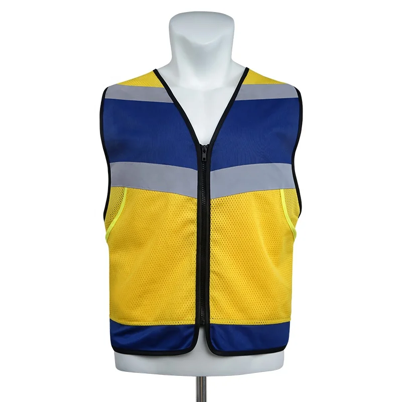 Guangyiing WX 100% Polyester Mesh Safety Vest for Motorcyclists