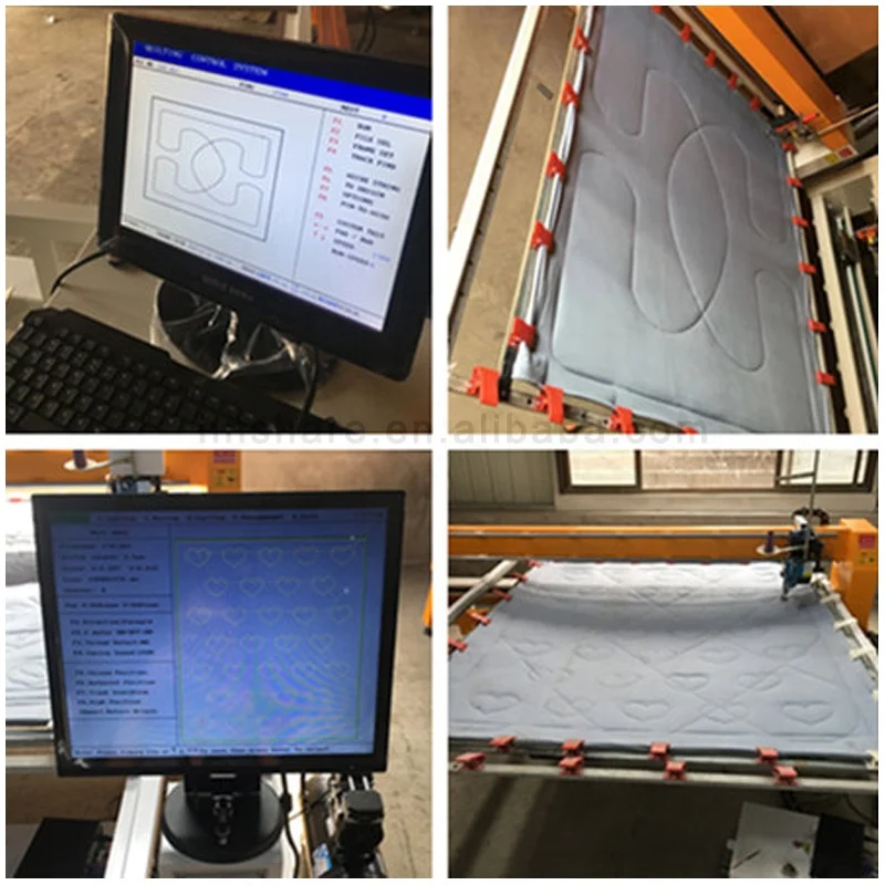 CNC Single Needle Long Arm Ultra Sonic Delta Quilting Cotton Quilt Making Machine for Quilts Machines