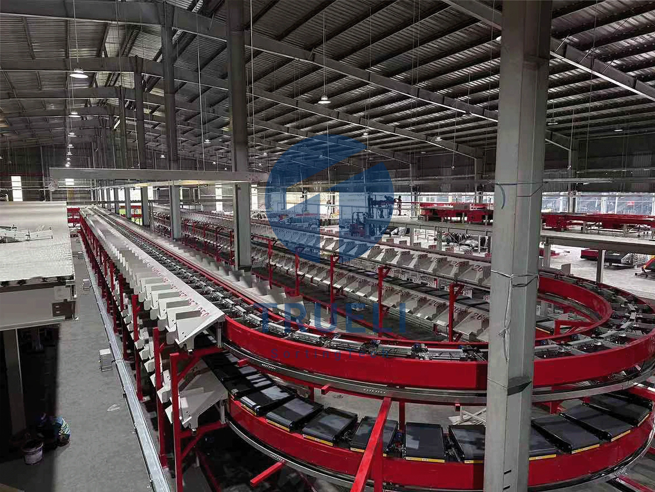Truelisort Parcel Sorting Smart Cross Belt Sorting Systems with Real ...