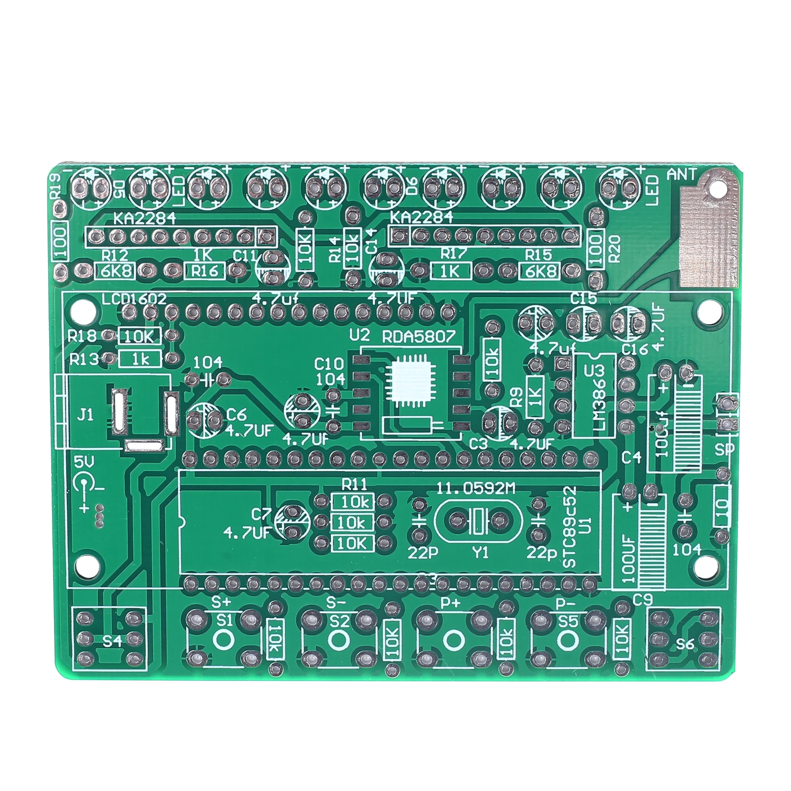 DIY Kit RDA5807 FM Radio Module - 87-108mhz Wireless Receiver