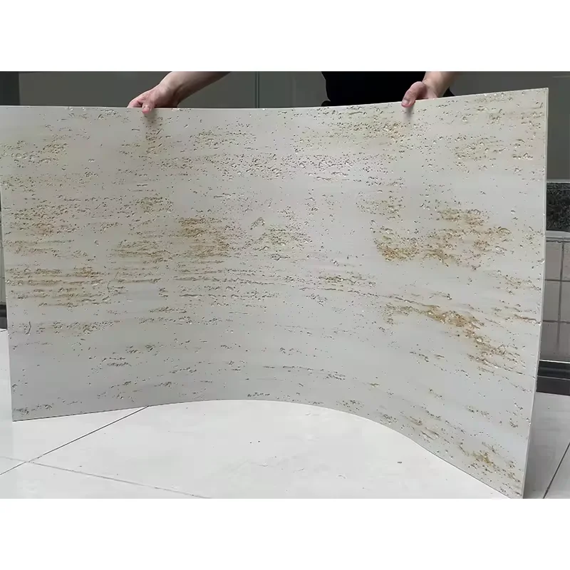Flexible Travertine Stone Artificial Stone Soft Ceramic Tiles for Indoor and Outdoor Wall Decoration