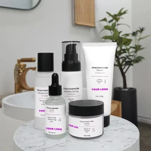 Sensitive Skin Care Set Whitening & Hydrating with Arbutin & Hyaluronic Acid Dark Spot Reduction Deep Moisture Face Use Friendly