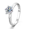 Moissanite+GRA Certificate-White Gold