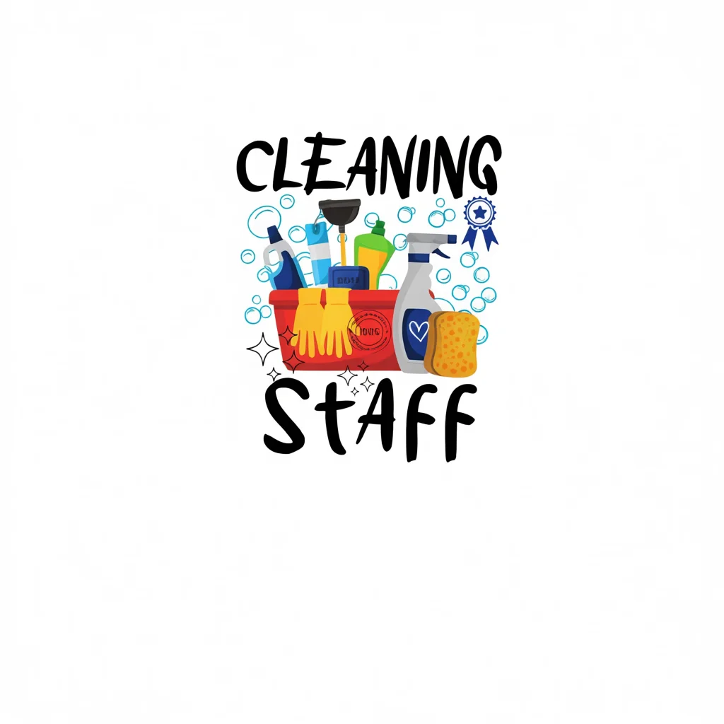 Cleaning Staff T-Shirt For Housekeeping Crew Proud Housekeeper