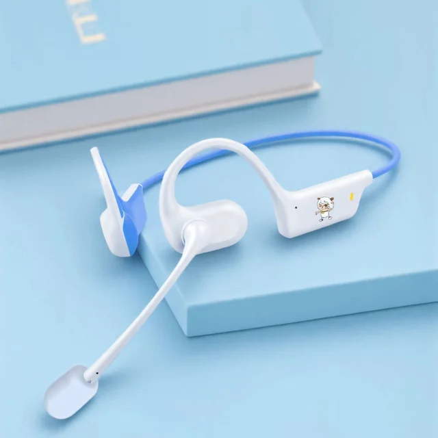 IP01 Air Conduction Earphones Bluetooth 6.0 IPX5 Wireless Bluetooth Kids Earphones with Microphone Protection Kids Earphones
