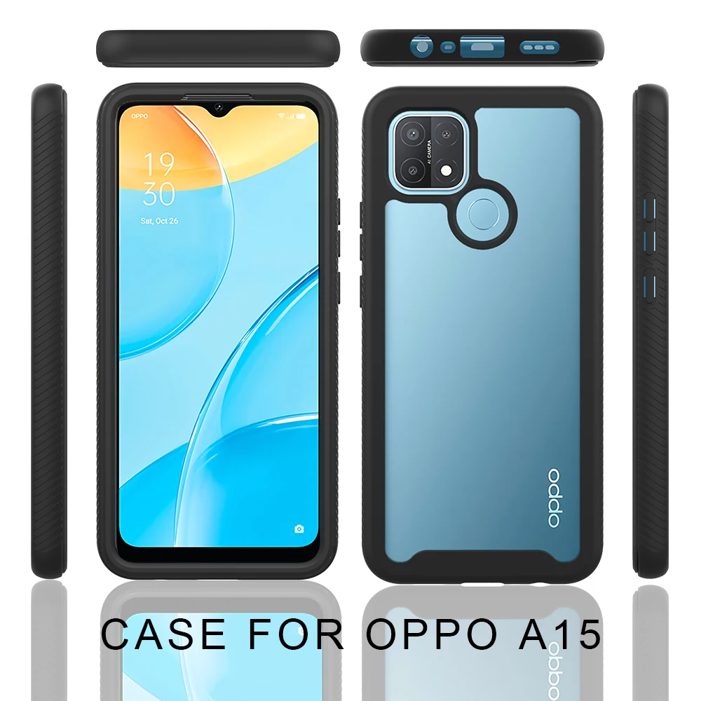 OPPO A15 Armor Case Full Protection Shockproof Accessory