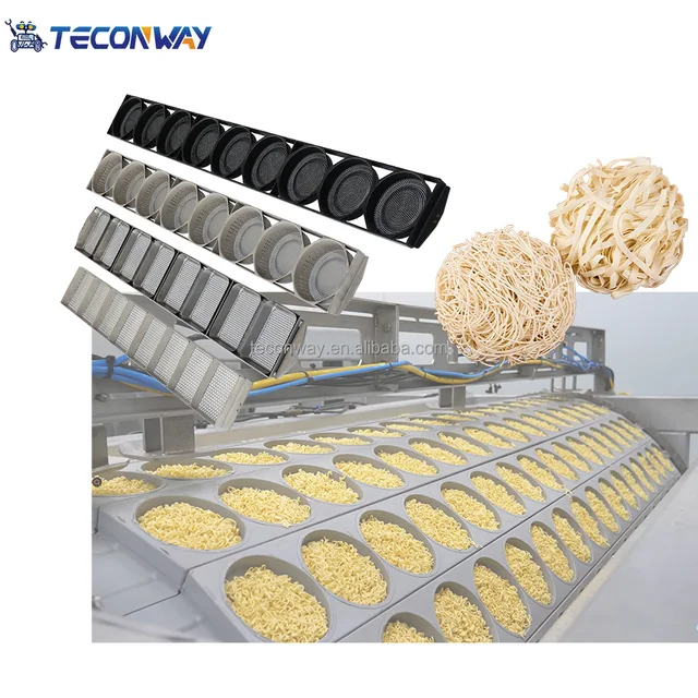 Carbon Steel CNC Lathed Corrosion-Resistant Strength Supplier Instant Ramen Noodle Fryer Retainer for Cup Noodle Line