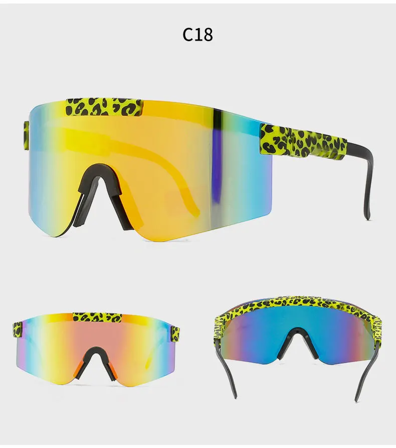 New 25color Pits Viper Colorful Sunglasses For Men And Women Outdoor